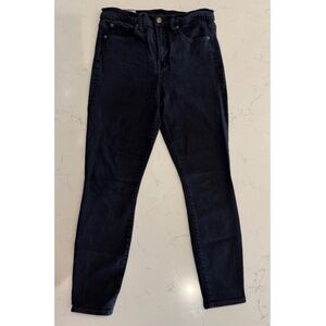 Gap True Skinny High Rise Size 8 Black